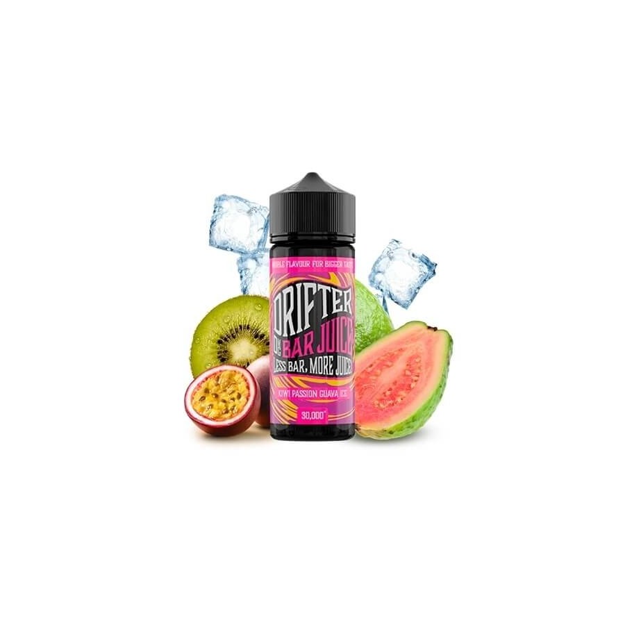 DRIFTER KIWI PASSION GUAVA ICE 100ML JUICE SAUZ