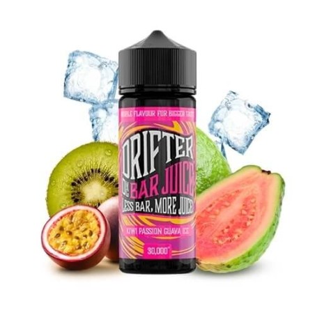 DRIFTER KIWI PASSION GUAVA ICE 100ML JUICE SAUZ