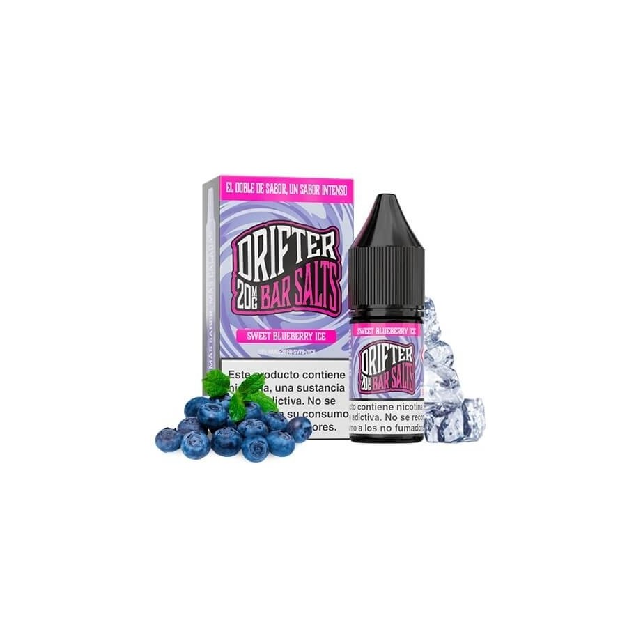 SWEET BLUEBERRY ICE NIC SALT 10 ML 20MG DRIFTER BAR