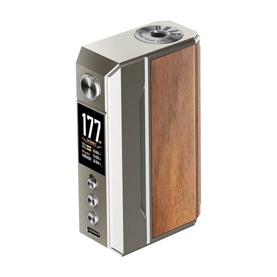 DRAG 4 MOD PALE GOLD WALNUT VOOPOO