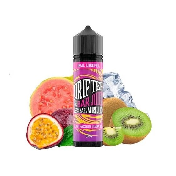 KIWI PASSION GUAVA ICE 16ML AROMA LONGFILL DRIFTER BAR