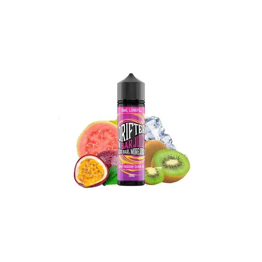 KIWI PASSION GUAVA ICE 16ML AROMA LONGFILL DRIFTER BAR