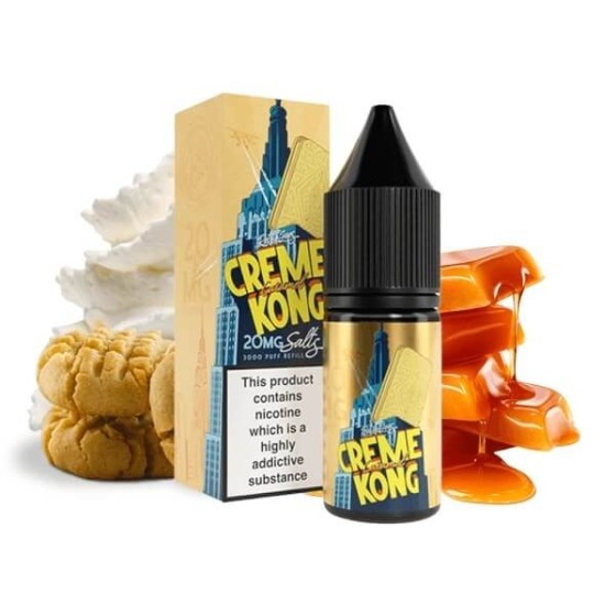 CARAMEL NICSALT 10ML 20MG CREME KONG RETRO JOES