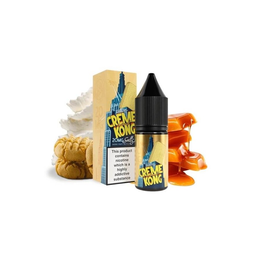 CARAMEL NICSALT 10ML 20MG CREME KONG RETRO JOES