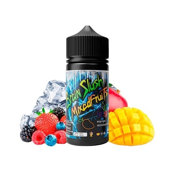 MANGO WILDBERRIES MIXED FRUITS 100ML BRAIN SLUSH