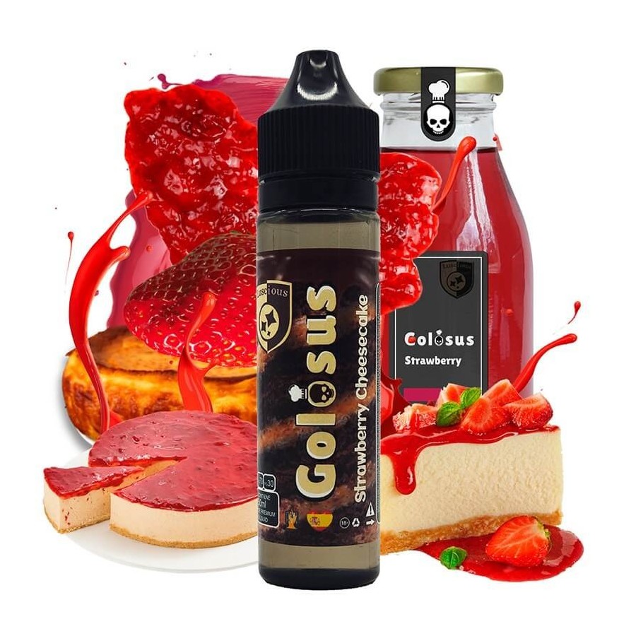 STRAWBERRY CHEESECAKE 50ML GOLOSUS LUSCIOUS