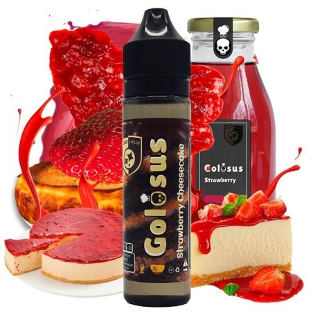 STRAWBERRY CHEESECAKE 50ML GOLOSUS LUSCIOUS