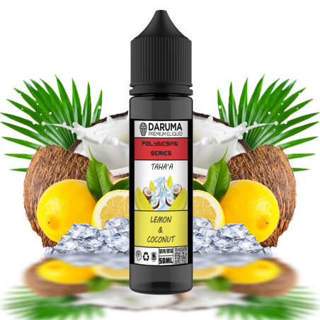 LEMON COCONUT 50ML POLYNESIAN DARUMA ELIQUIDS