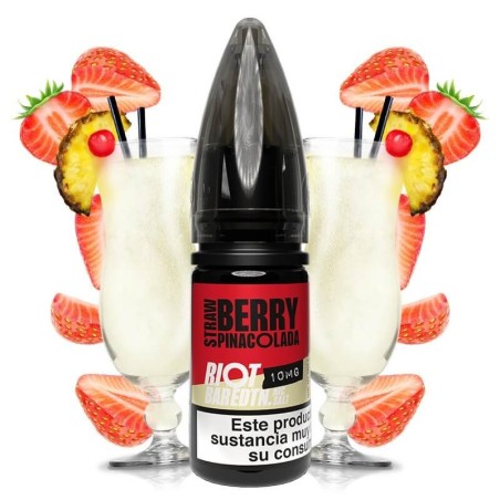 STRAWBERRY PIÑA COLADA 10ML 10MG RIOT SQUAD BAR EDTN