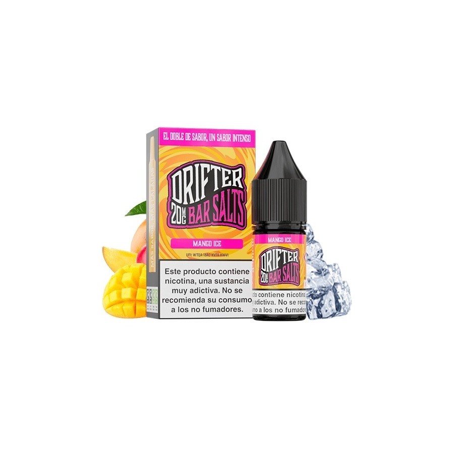 MANGO ICE NIC SALT 10ML 20MG DRIFTER BAR