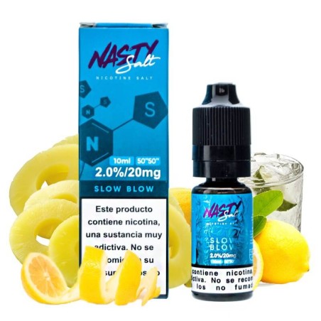 SLOW BLOW - NIC SALT 10ml 20mg NASTY JUICE