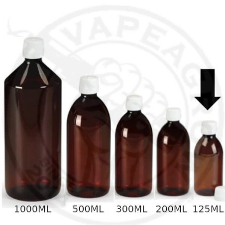 BOTELLA PET TOPACIO 125ML OIL4VAP