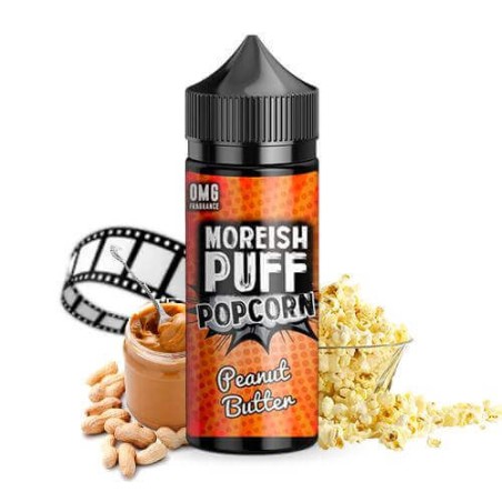 POPCORN PEANUT BUTTER 100ML MOREISH PUFF