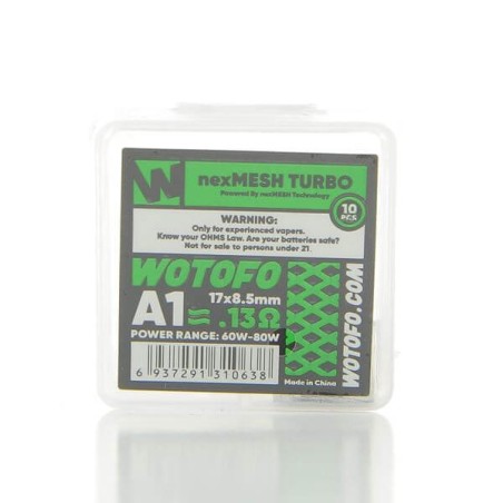 NEXMESH COIL TURBO A1 0.13 OHM (10PCS) OFRF by WOTOFO