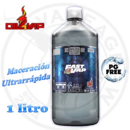 BASE FAST4VAP 1000ML 70VG/30PDO (MACERACION ULTRARRAPIDA) TPD OIL4VAP