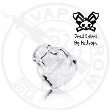 COMPETITION GLASS CAP PARA DEAD RABBIT V2 22mm RDA TRINITY GLASS