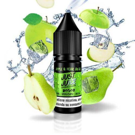 APPLE & PEAR ON ICE 10ML 3MG JUST JUICE