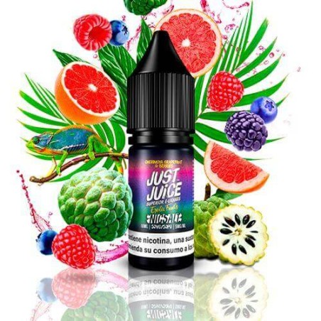 CHERIMOYA GRAPEFRUIT & BERRIES  NIC SALT 10ML 11MG JUST JUICE EXOTIC FRUIT